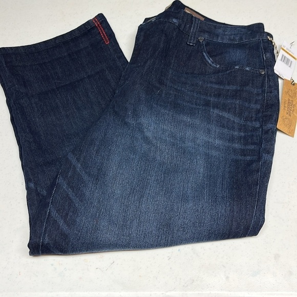 Nine West Vintage America Boho Crop Jeans - Picture 2 of 8